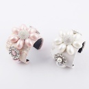 fashion diamond big pearl flower braceletpicture9