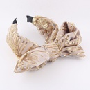 fashion bowknot cotton silk sequin headband wholesalepicture11