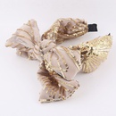 fashion bowknot cotton silk sequin headband wholesalepicture12