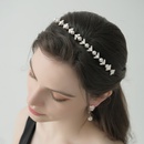 simple zircon pearl headband wholesalepicture8