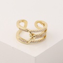 fashion geometric wide multilayer open ring wholesalepicture14