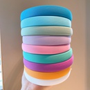 Retro simple candycolored sponge thick hairbandpicture21
