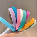 Retro simple candycolored sponge thick hairbandpicture23