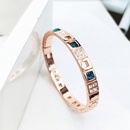 fashion simple hollow square crystal braceletpicture7