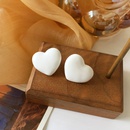 Simple Heart Shape Dripping Oil Earringspicture11