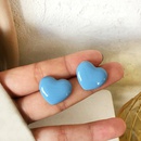 Simple Heart Shape Dripping Oil Earringspicture13