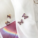Summer Fashion Butterfly Earrings Purple Diamond Earringspicture19