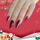 Fashion contrast color 24 pieces of fake nails setpicture28