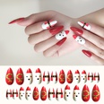 Fashion contrast color 24 pieces of fake nails setpicture38