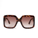 fashion square large frame tortoiseshell sunglassespicture7