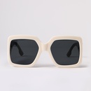 fashion square large frame tortoiseshell sunglassespicture8