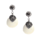 retro natural shell diamond earrings wholesalepicture11