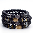fashion microinlaid zircon natural stone handmade beads bracelet wholesalepicture10