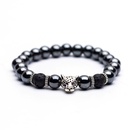 fashion natural frosted leopard head diamond elastic bracelets wholesalepicture7
