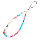 Bohemian colored letter beaded antilost mobile phone chainpicture19