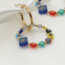 Bohemian glazed bead round earrings wholesalepicture7