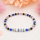 Bohemian style color crystal letter beaded small braceletpicture17