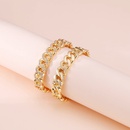 fashion twisted chain alloy hollow bracelet wholesalepicture13