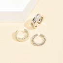fashion simple alloy earrings 3piece setpicture7