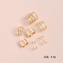 Fashion personality round metal ear clippicture6