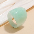 wholesale simple geometric solid color acrylic ringpicture30