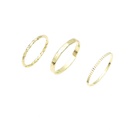 fashion simple geometric alloy 3piece foot ringpicture9