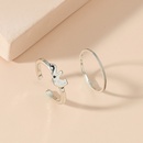 Simple geometric alloy foot ring 2piece setpicture7