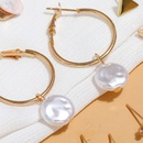 Retro simple pearl geometric 9piece earringspicture8