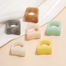 fashion geometric acrylic wide ring wholesalepicture32