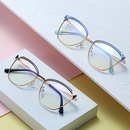 fashion spring feet metal small frame antiblue glassespicture12