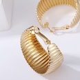 metal chain golden geometric twisted multilayer earringspicture18