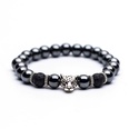 fashion natural frosted leopard head diamond elastic bracelets wholesalepicture11