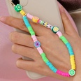 Bohemian rainbow color imitation pearl mobile phone chain wholesalepicture31