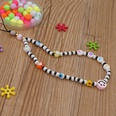 Bohemian rainbow color imitation pearl mobile phone chain wholesalepicture58
