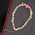 Bohemian rainbow color imitation pearl mobile phone chain wholesalepicture60