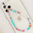 Bohemian colored letter beaded antilost mobile phone chainpicture23