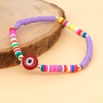bohemian style colored soft clay glass devils eye bead braceletpicture22