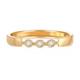fashion alloy glossy diamondstudded open metal braceletpicture13