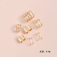 Fashion personality round metal ear clippicture9