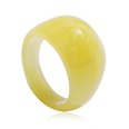 Korean geometric color acrylic ring wholesalepicture34