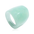 wholesale simple geometric solid color acrylic ringpicture35