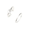 Simple geometric alloy foot ring 2piece setpicture11