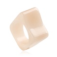 fashion geometric acrylic wide ring wholesalepicture38