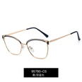 fashion spring feet metal small frame antiblue glassespicture19