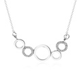 New Circle Pendant Alloy Diamond Necklacepicture15