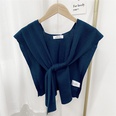Fashion solid color knitted shawlpicture45