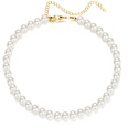 retro simple pearl chain necklacepicture26