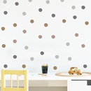 Fashion Morandi color dots bedroom porch background wall stickerspicture13