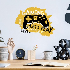 fashion game handle GAMING bedroom porch wall stickers