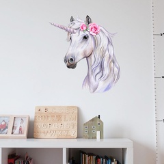 fashion unicorn self-portrait bedroom porch wall stickers
